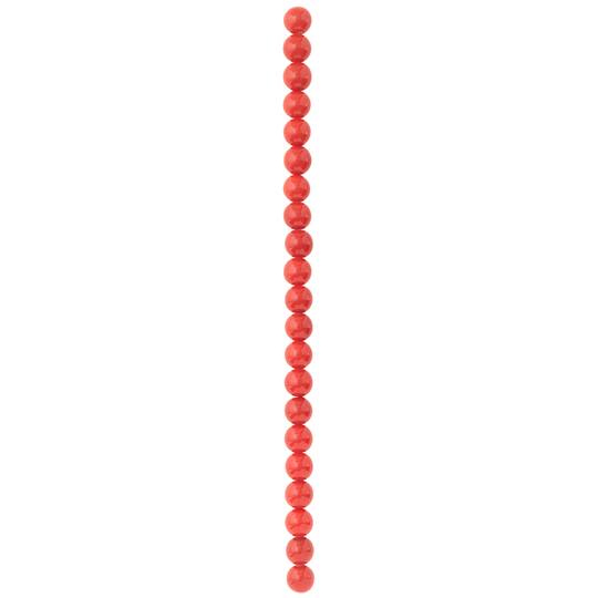 12 Pack: Red Ceramic Round Beads, 10mm by Bead Landing™